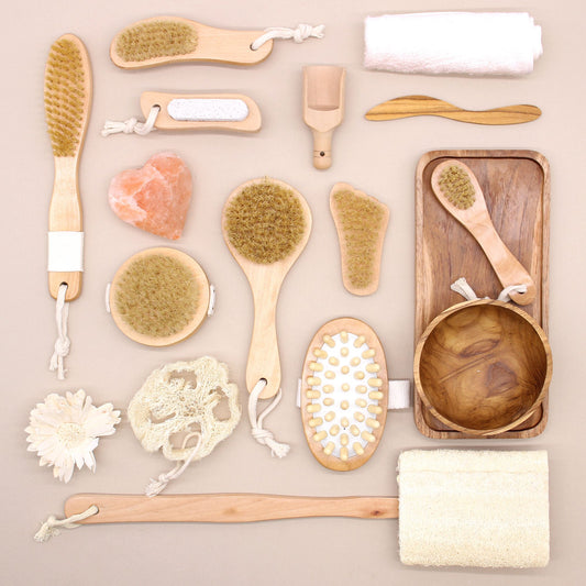 Mini Cepillo Exfoliante Pies Forma Pie - Pedicura Casa