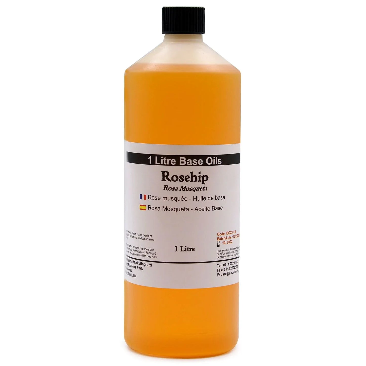 Aceite Base - 1L - Rosa mosqueta - Ornare Living