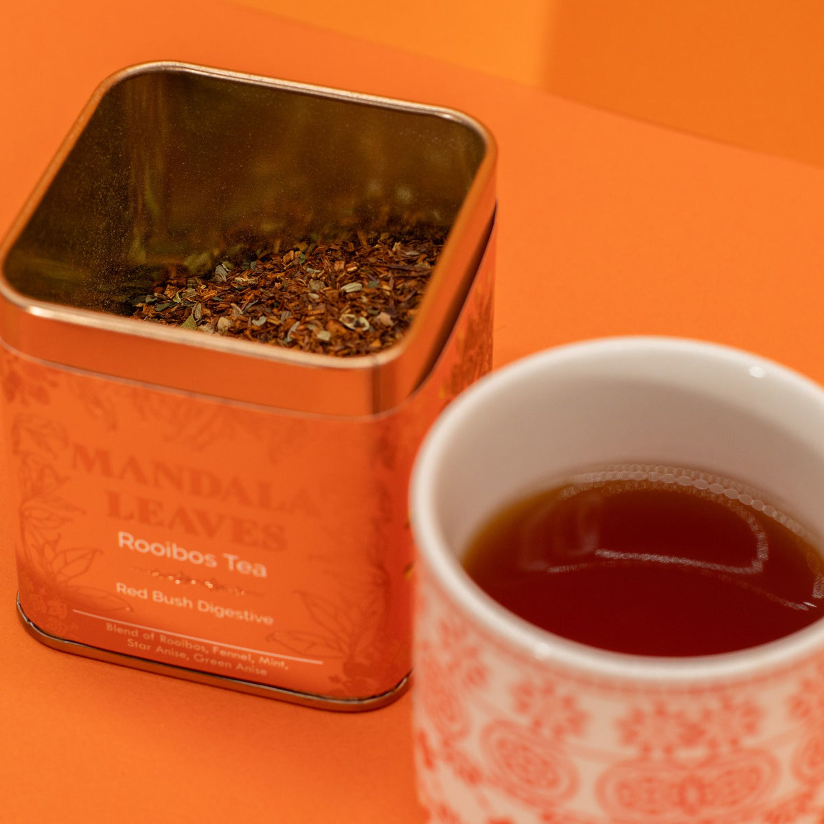 Té Digestivo de Rooibos - Infusión 50gr Lata