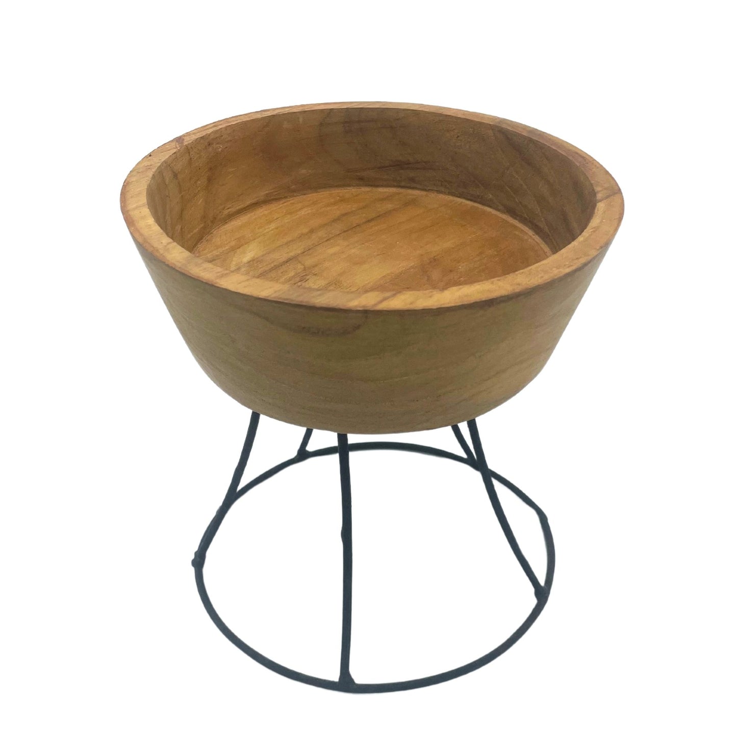 Elevated Teak Bowl 15cm