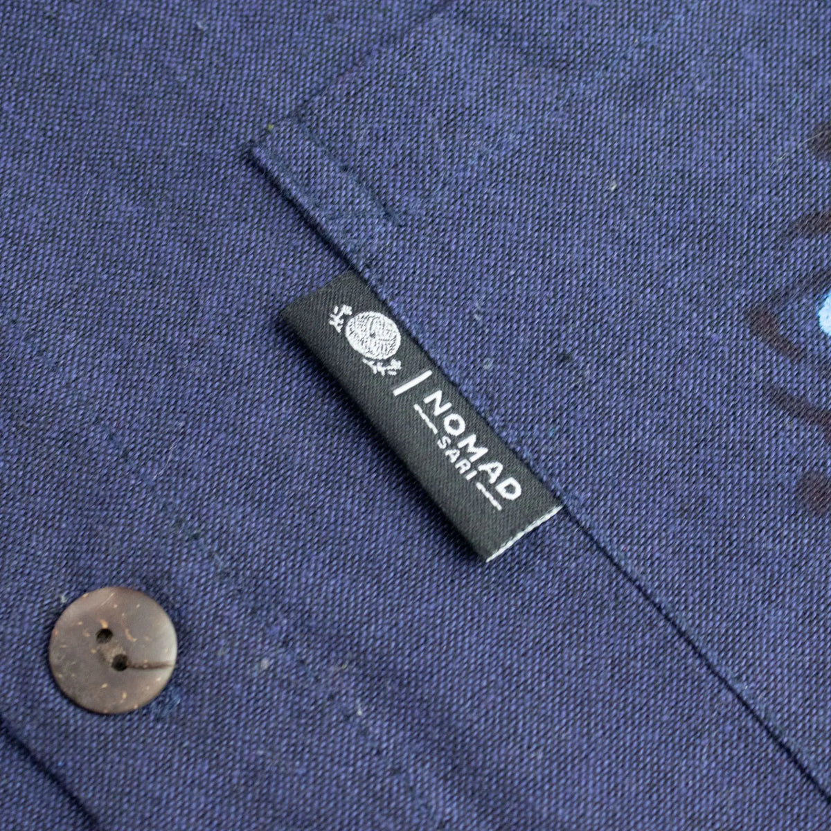 Nomad Sari Kathmandu Camisa - Índigo - Mediano