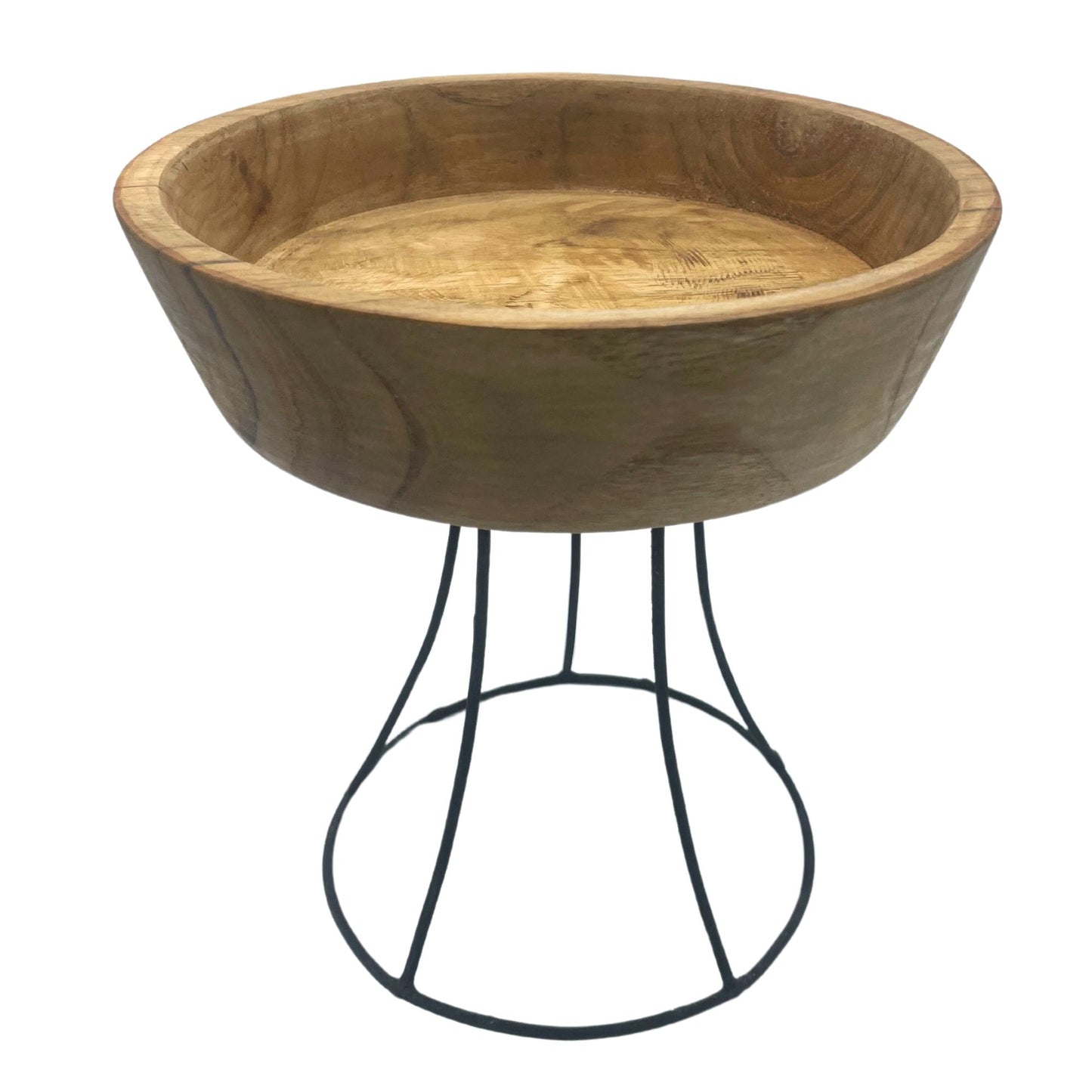 Elevated Teak Bowl 20cm