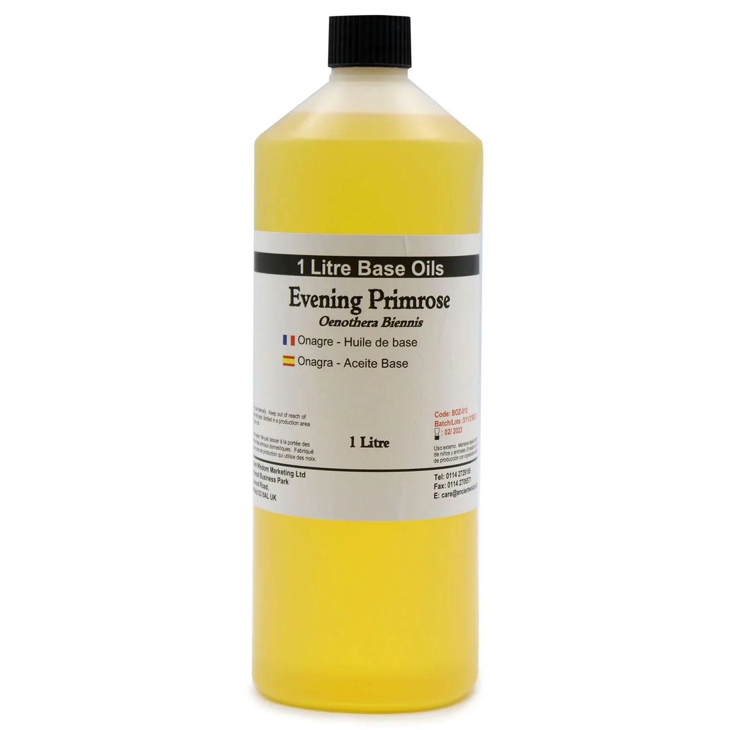 Aceite Base - 1L - Onagra - Ornare Living