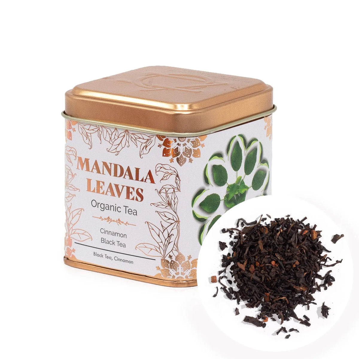 Té negro orgánico de canela de 50 g