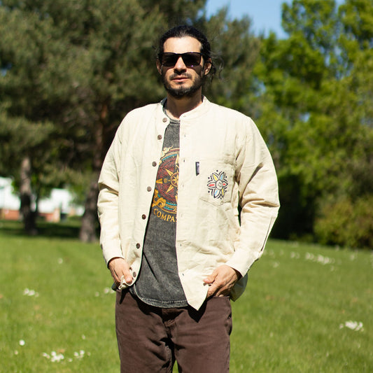 Camiseta Nomad Sari Kathmandu - Piedra - XXL