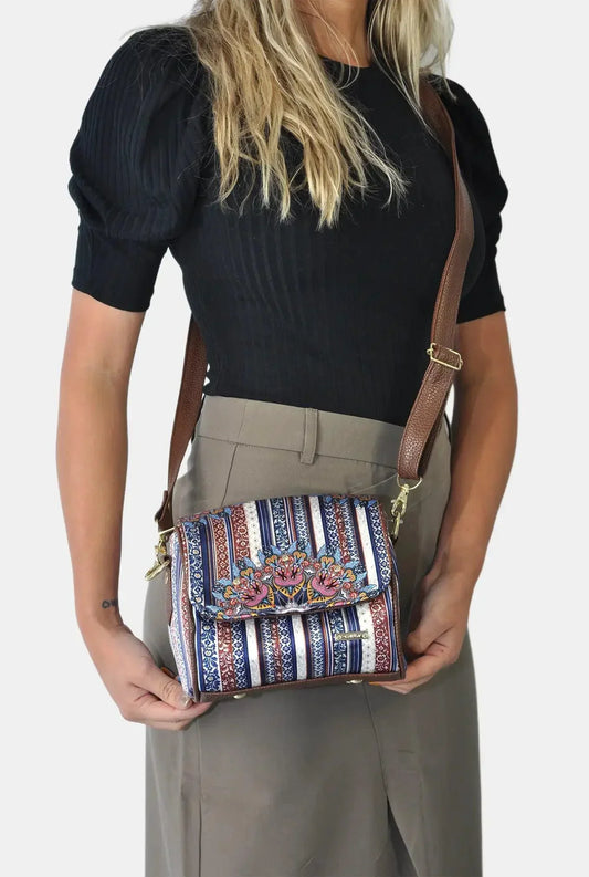 Bolso Bandolera Pequeño Mini Baúl Mandala Fancy | CHULA Tulum