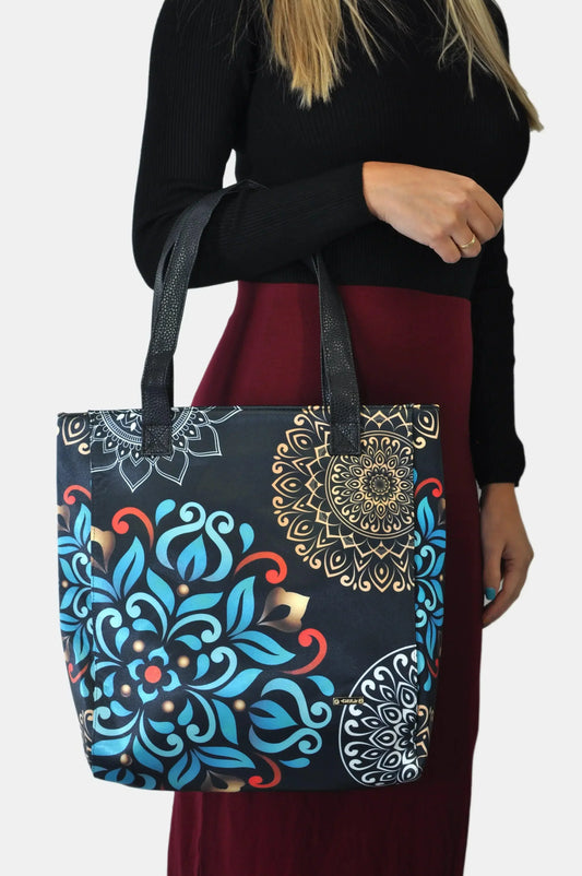 Bolso de mujer Shopper grande Opal Tote Mandala Invernal | CHULA Tulum