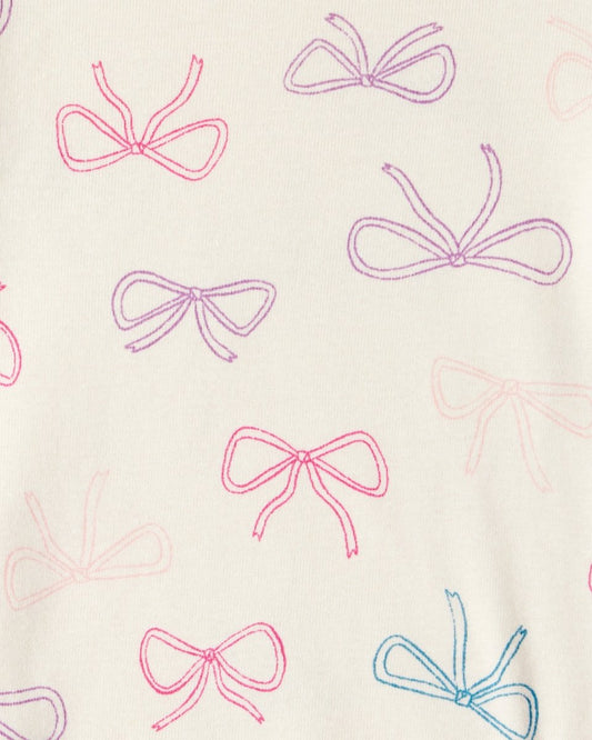 Conjunto 3 piezas con chaleco acolchado y lazos