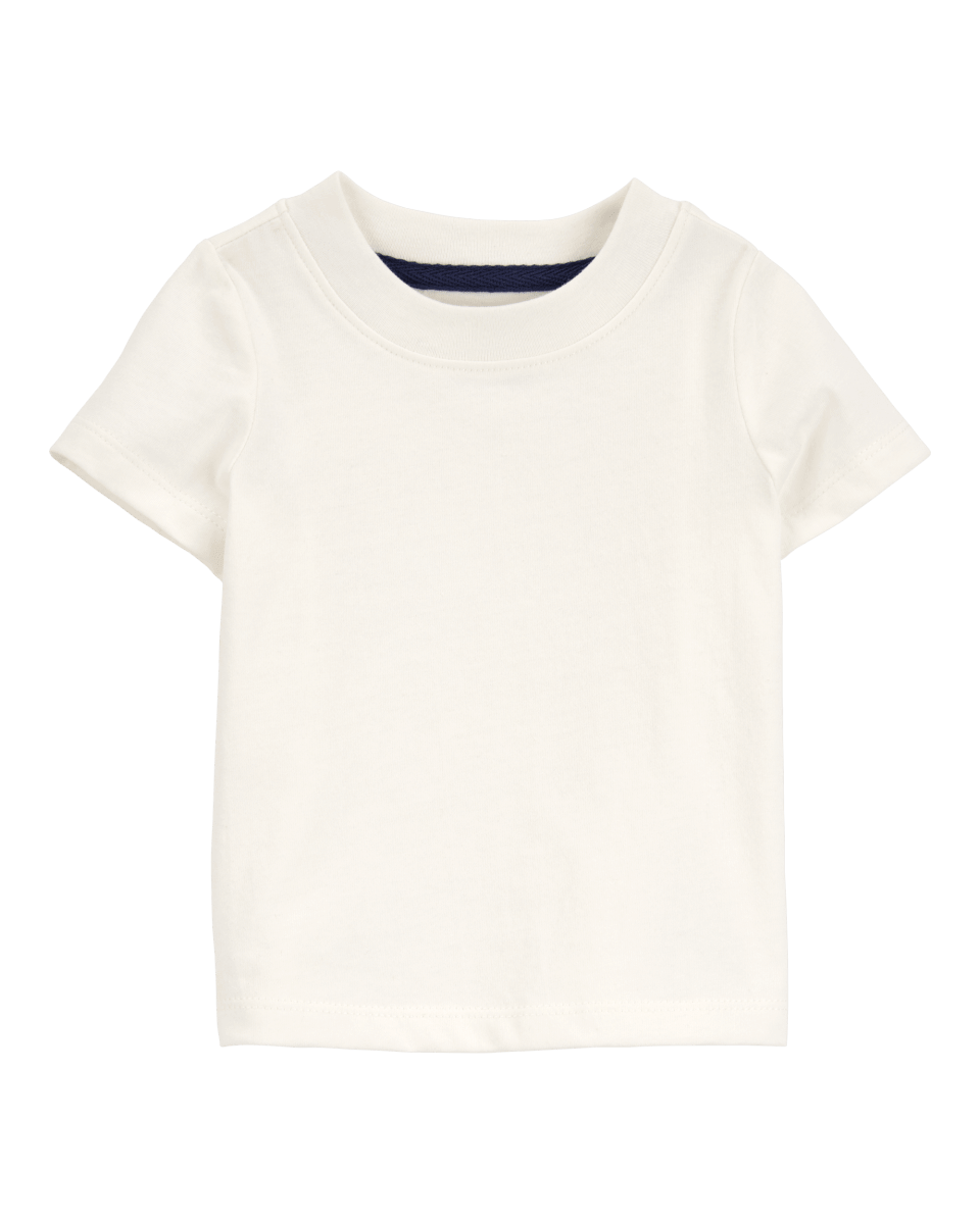 Conjunto de dos piezas con camiseta con ancla y peto