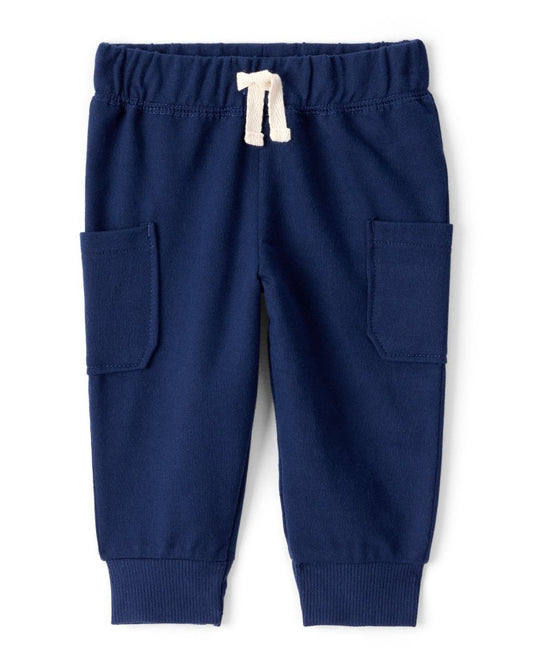 Conjunto dos piezas con body estampado y pantalón de algodón