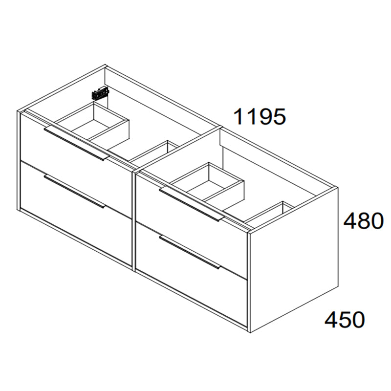 mueble suspendido moderno mueble de baño de 120 cm barato