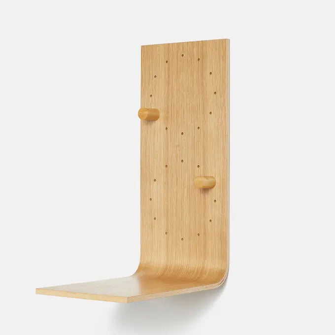 Estantería de pared de madera Brera – repisa flotante