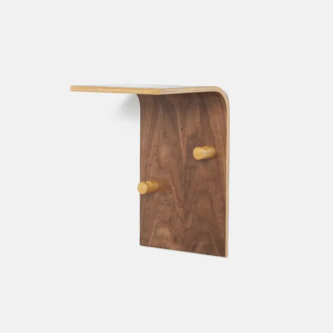 Estantería de pared de madera Brera – repisa flotante