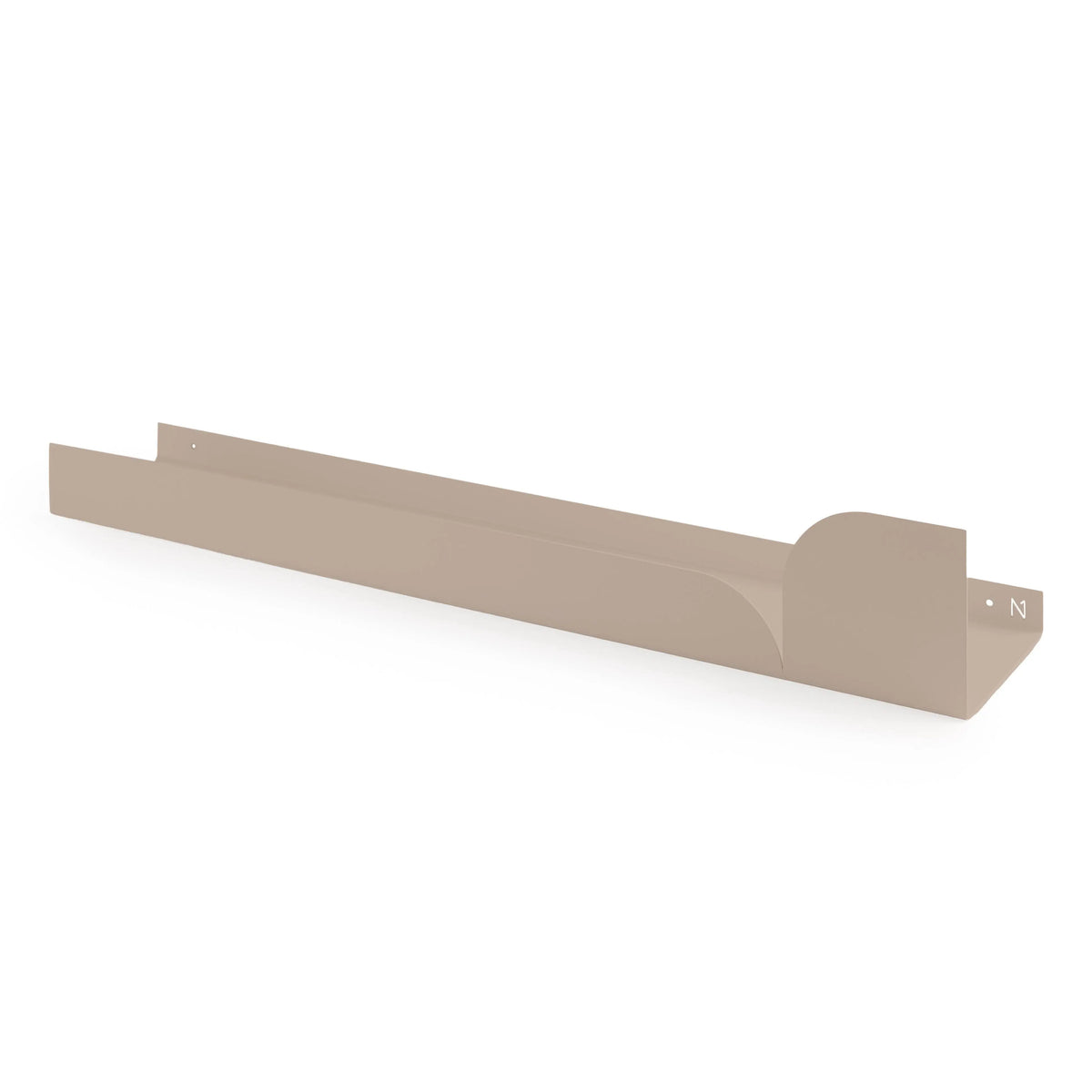 Estantería de pared metálica Torino grande – repisa flotante 60 cm