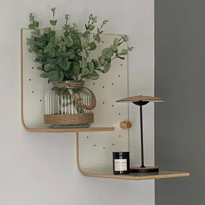 Estantería de pared de madera Brera – repisa flotante