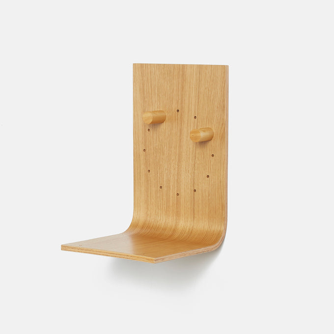Estantería de pared de madera Brera – repisa flotante