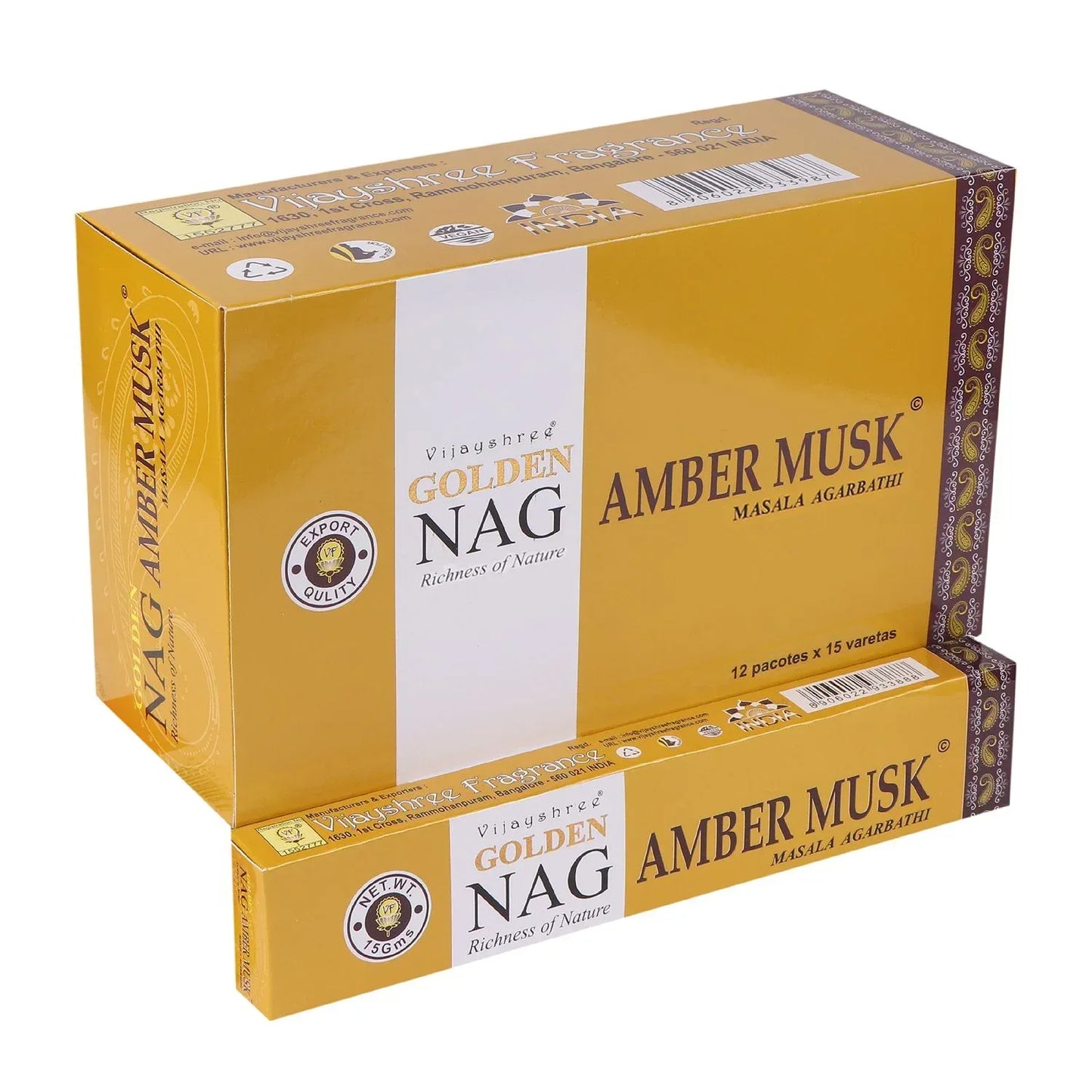 15 g de Golden Nag - Almizcle ámbar - Ornare Living