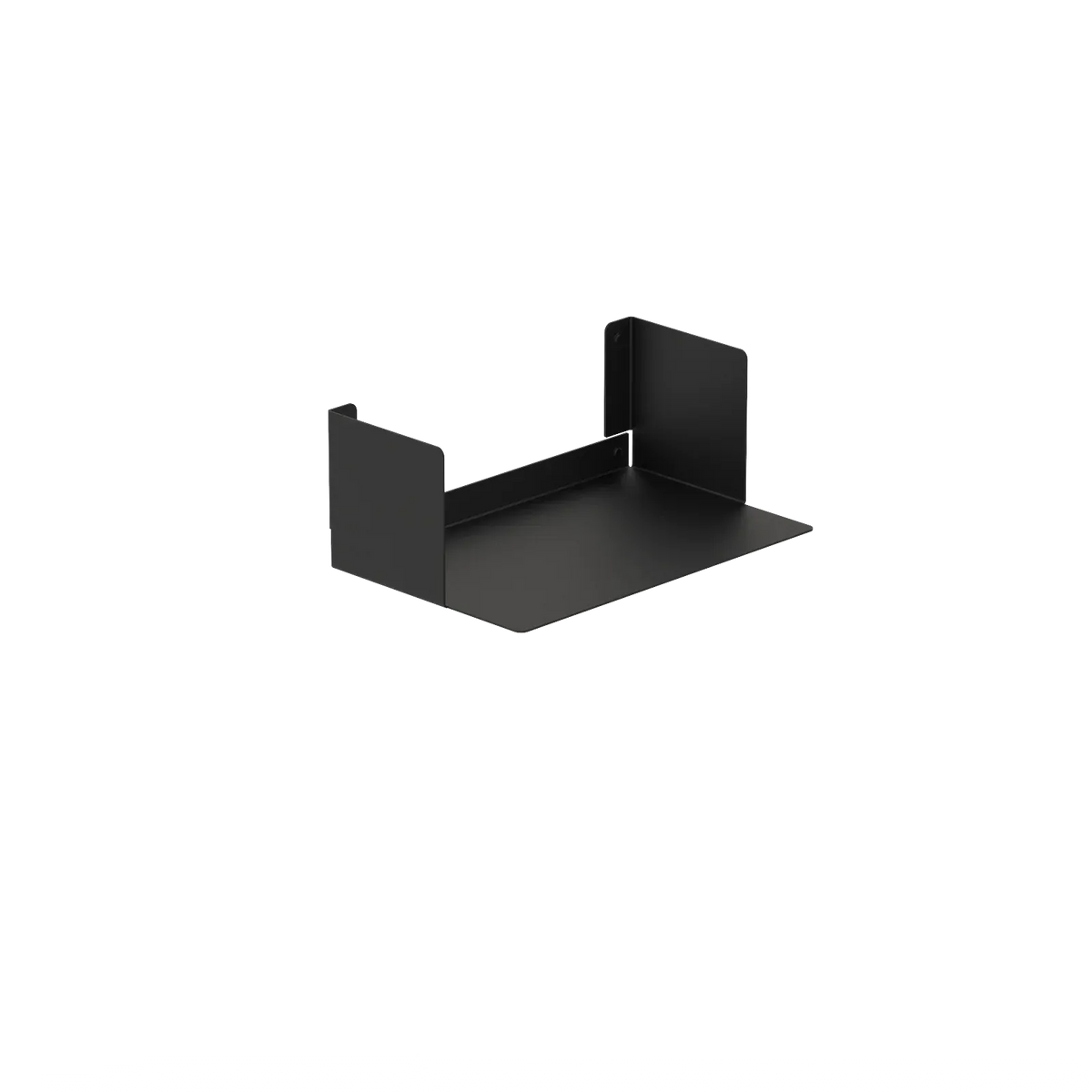 Estantería de pared en acero inoxidable negro beige o blanco