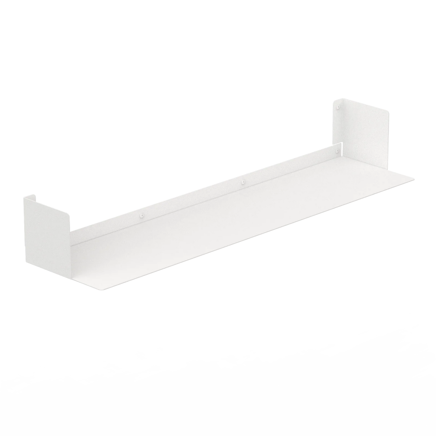 Estantería de pared en acero inoxidable negro beige o blanco