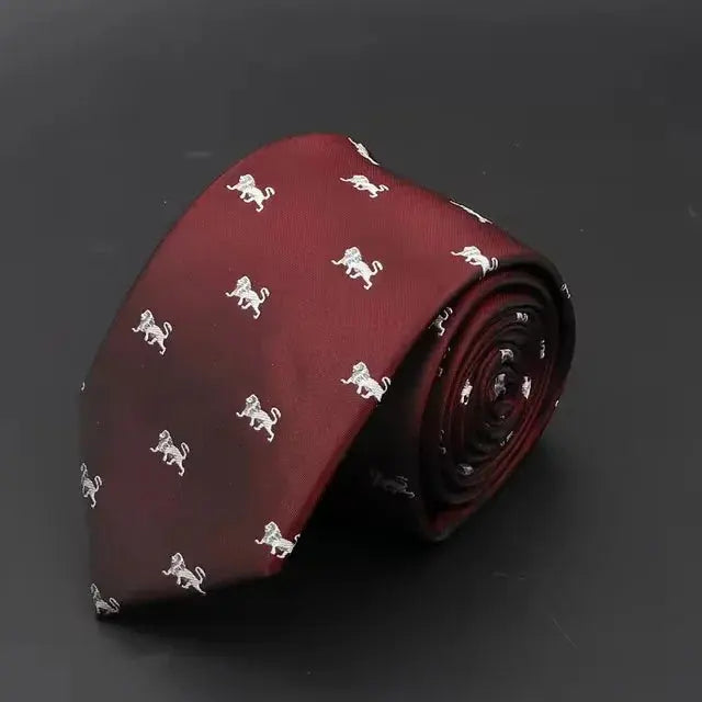 Leones · corbata de diseño