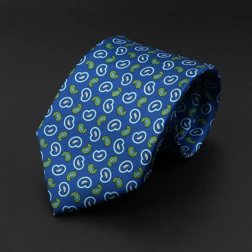 Monfalcone · corbata estilo italiano azul