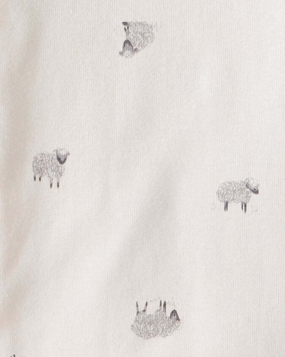 Pack 4 bodies de manga larga con estampados de granja