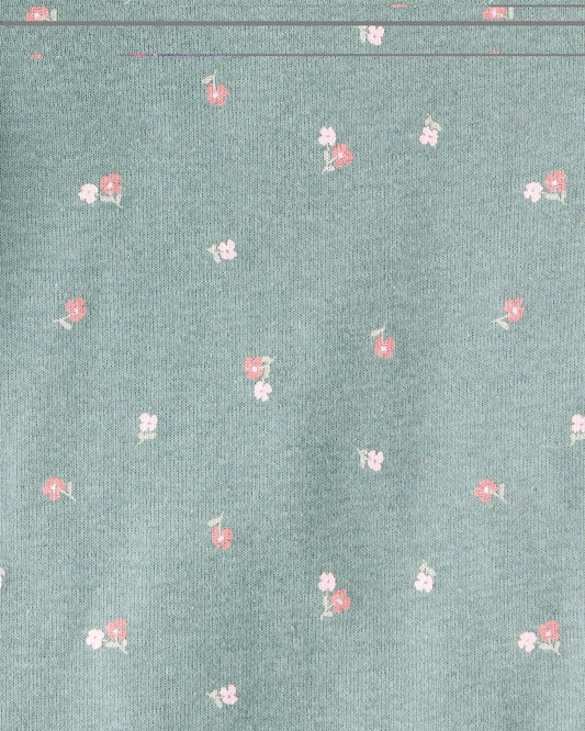 Pack 4 bodies de manga larga acanalados con estampados de bosque