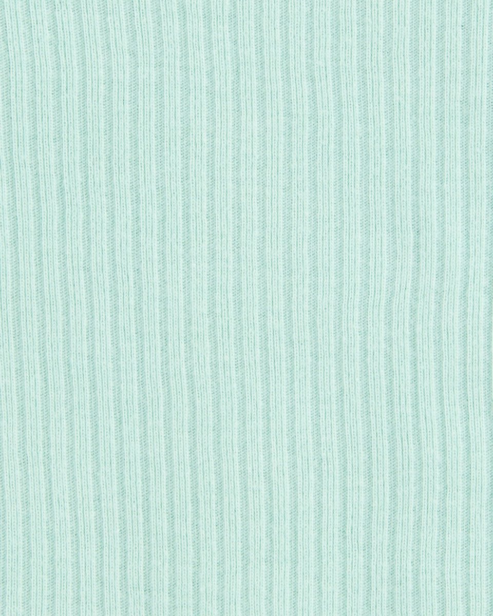 Pack de cuatro bodies de manga larga de canalé en colores del arcoíris