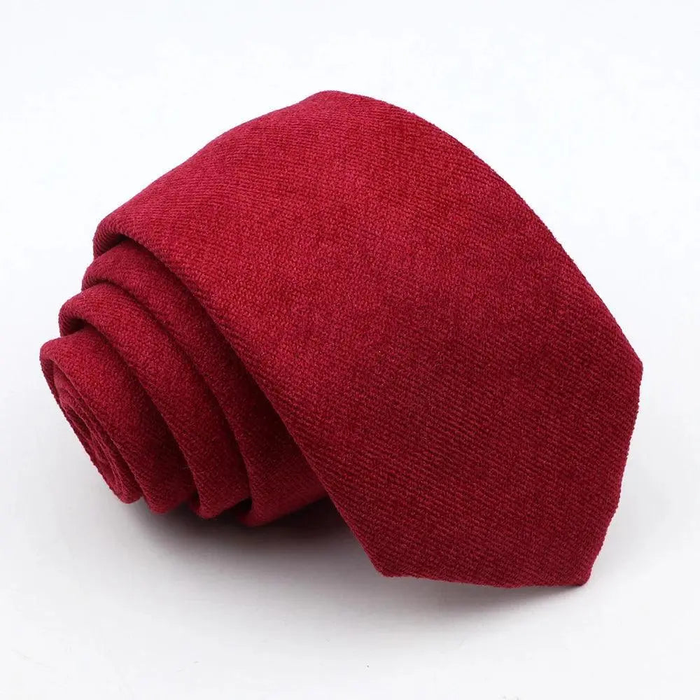 Sechura · corbata roja suave