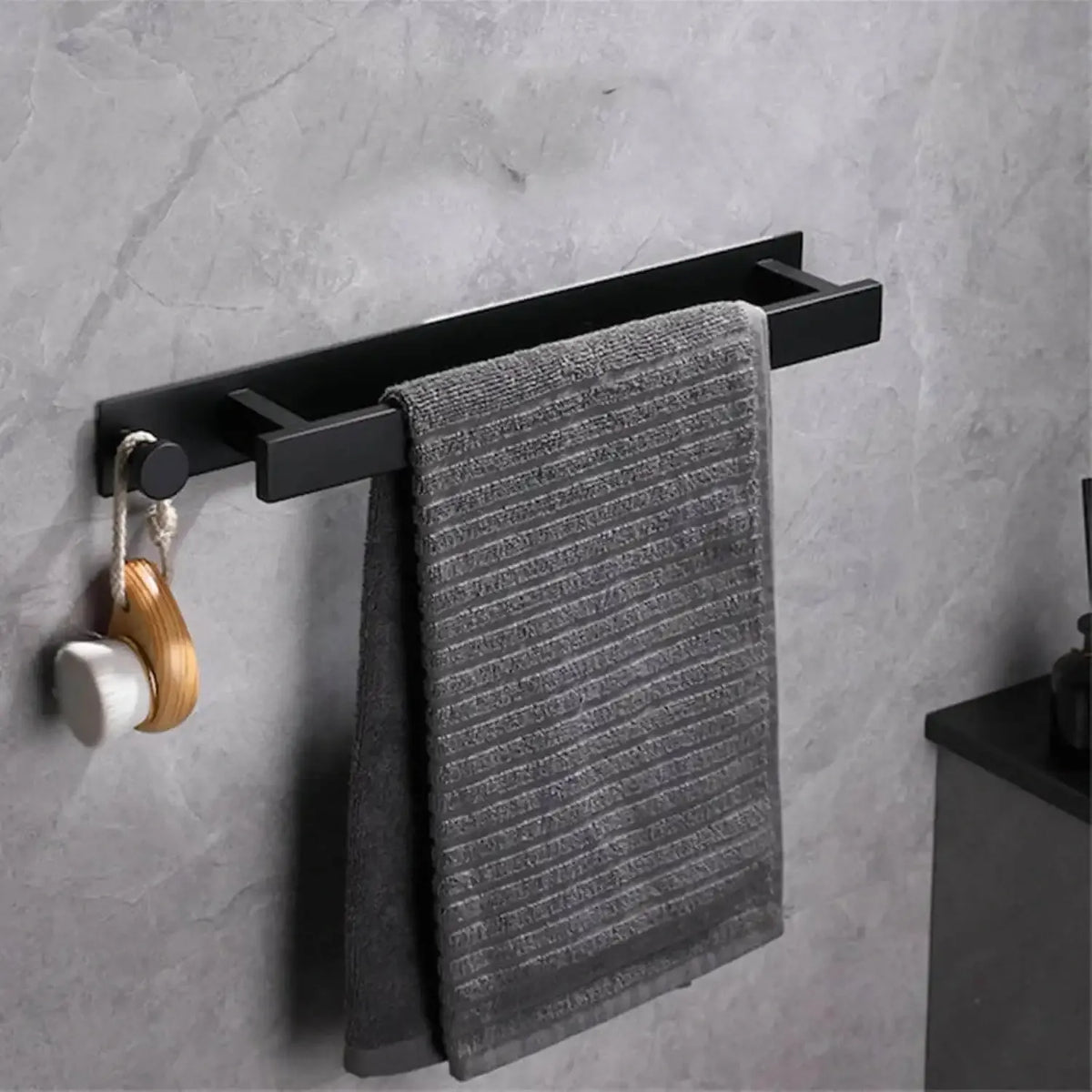Toallero baño Torino – barra toallero sin taladro