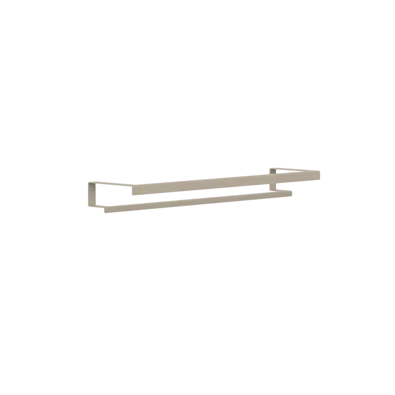 Toallero de pared en acero inoxidable individual o doble