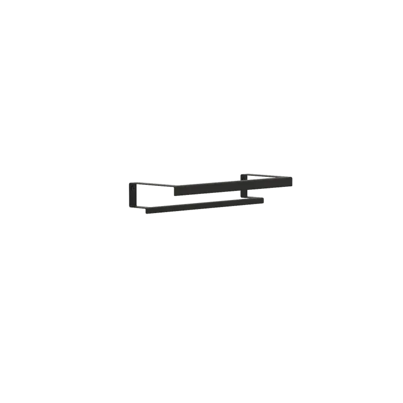 Toallero de pared en acero inoxidable individual o doble