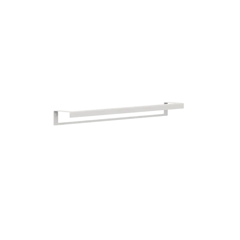 Toallero de pared en acero inoxidable individual o doble