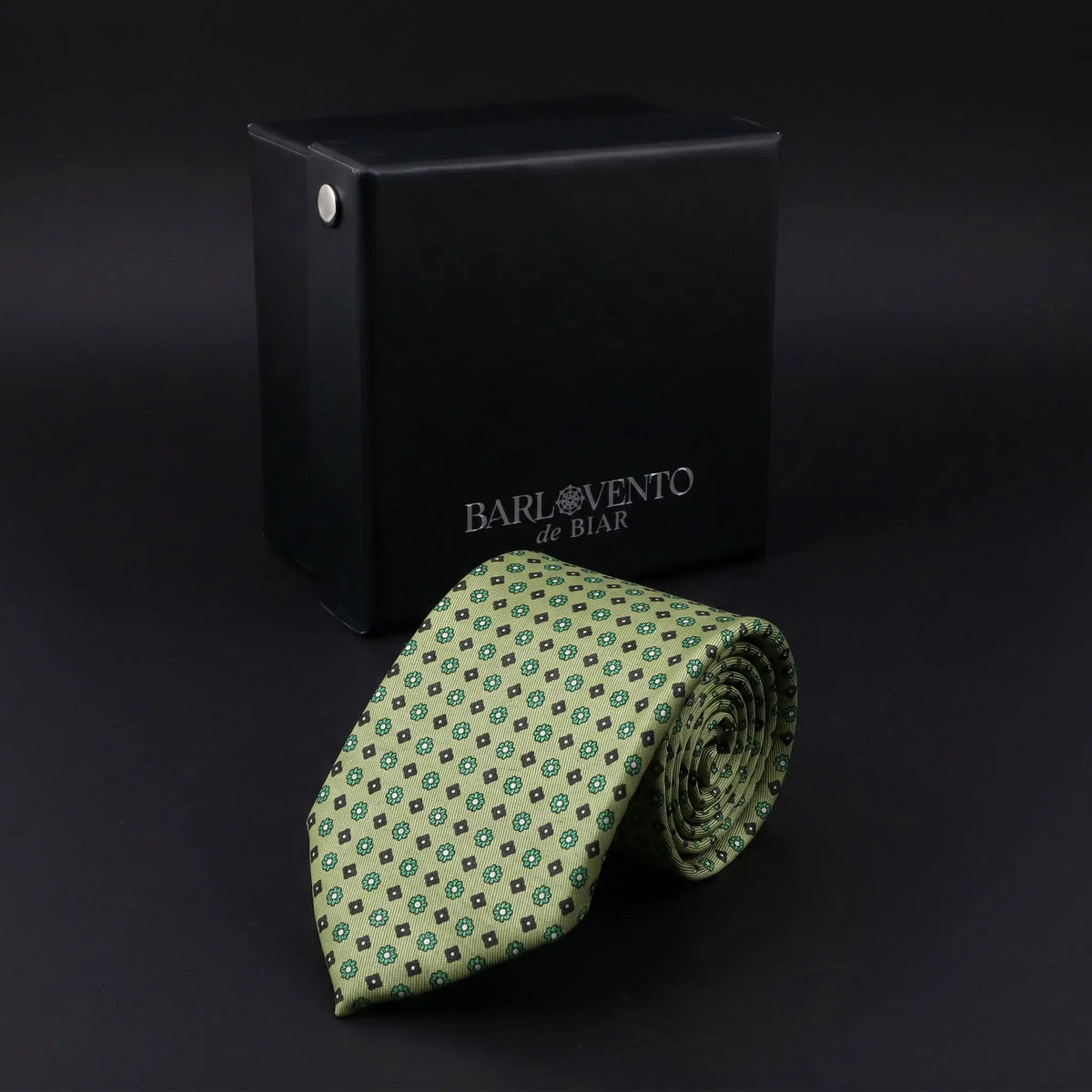 Venezia · corbata estilo italiano verde lima