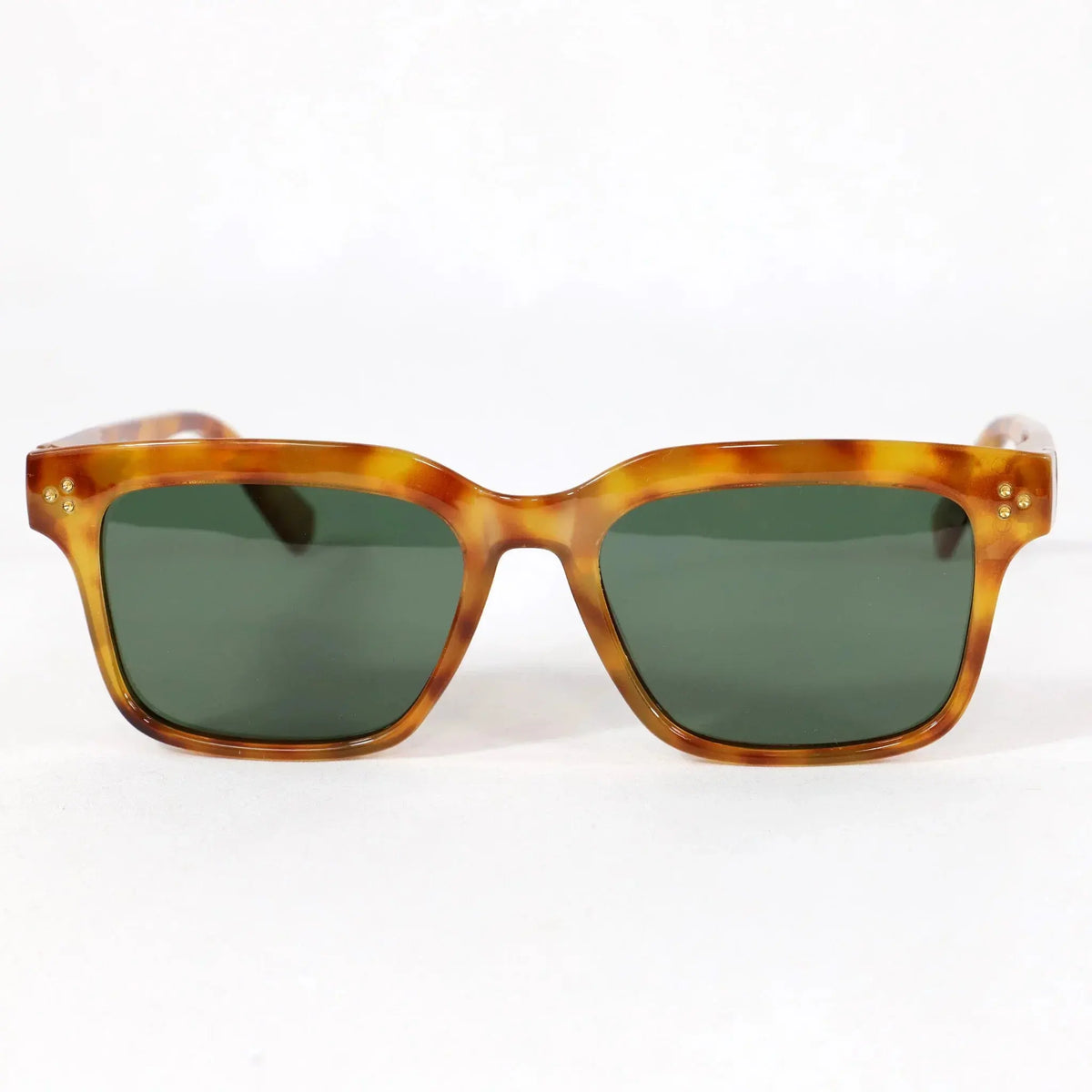 Zarautz · gafas de sol de carey con lentes verdes