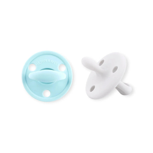 Nuevo Pack 2 Chupetes DIAMOND FS Tetina Fisiológica | Silicona Orgánica Nenina & Co