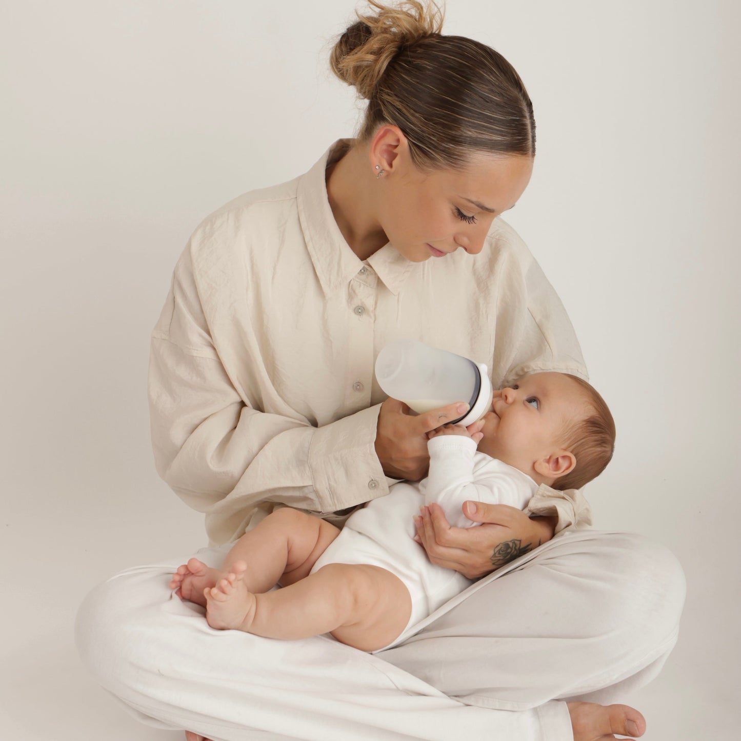 Biberon Maternal + 2 Chupetes CLÁSICOS Nenina & Co