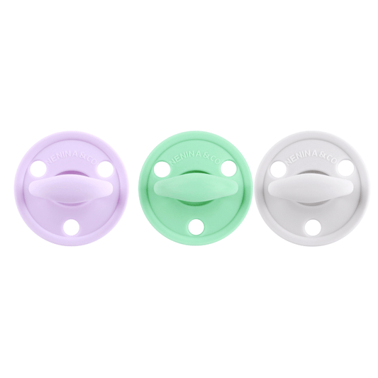 Chupete DIAMOND FS By Nenina & Co Lila, Mint y Gris