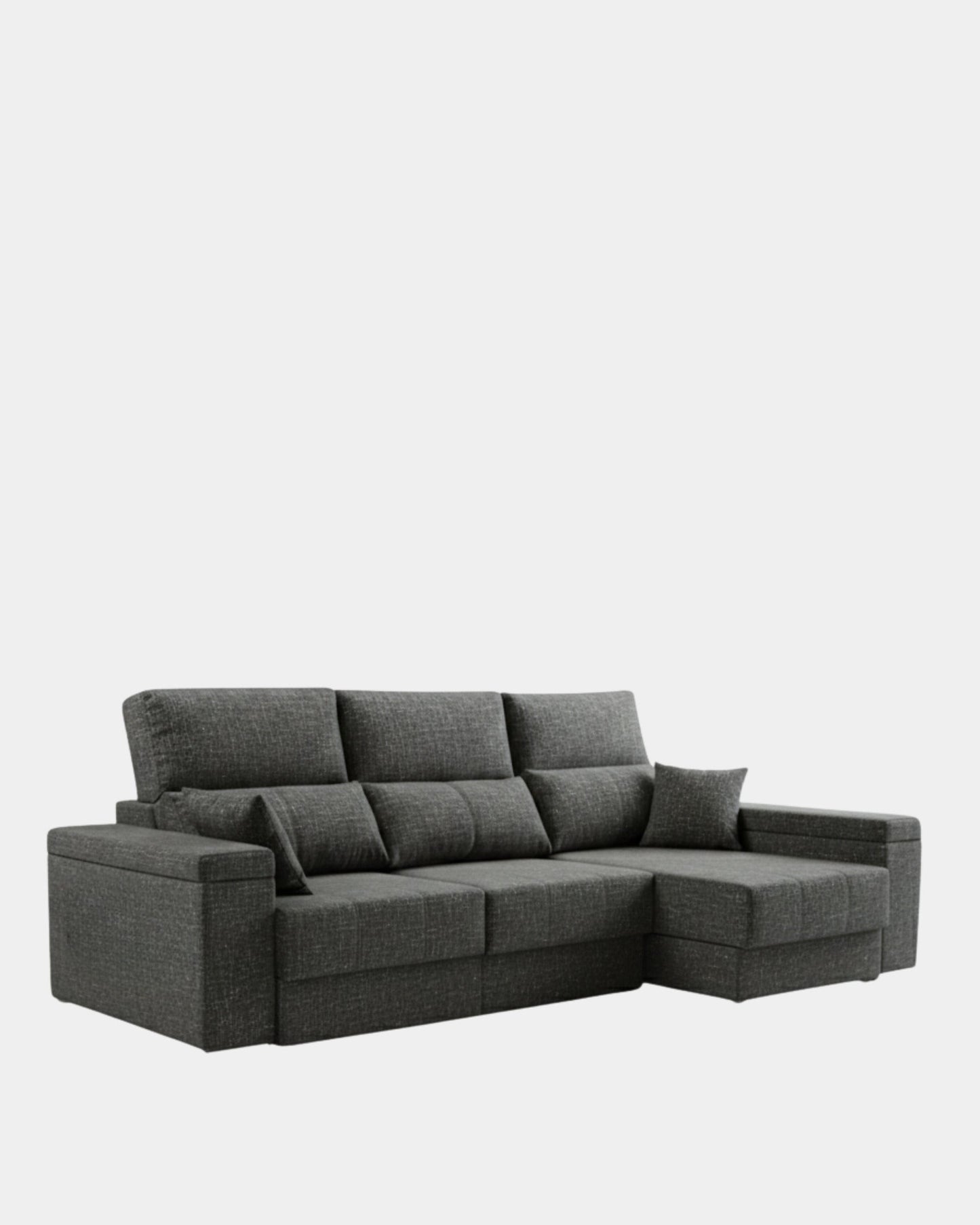 Sofá Chaiselongue Amare Gris