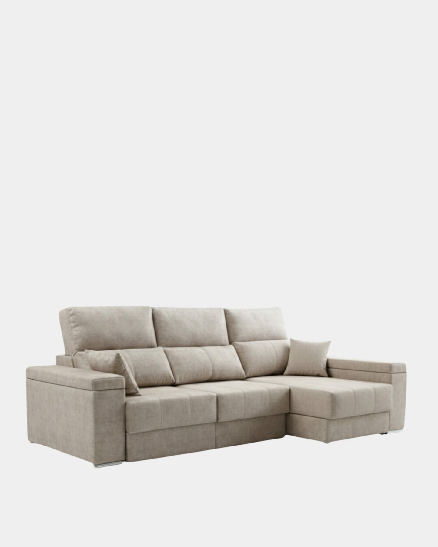 Sofá Chaiselongue Amare Plata