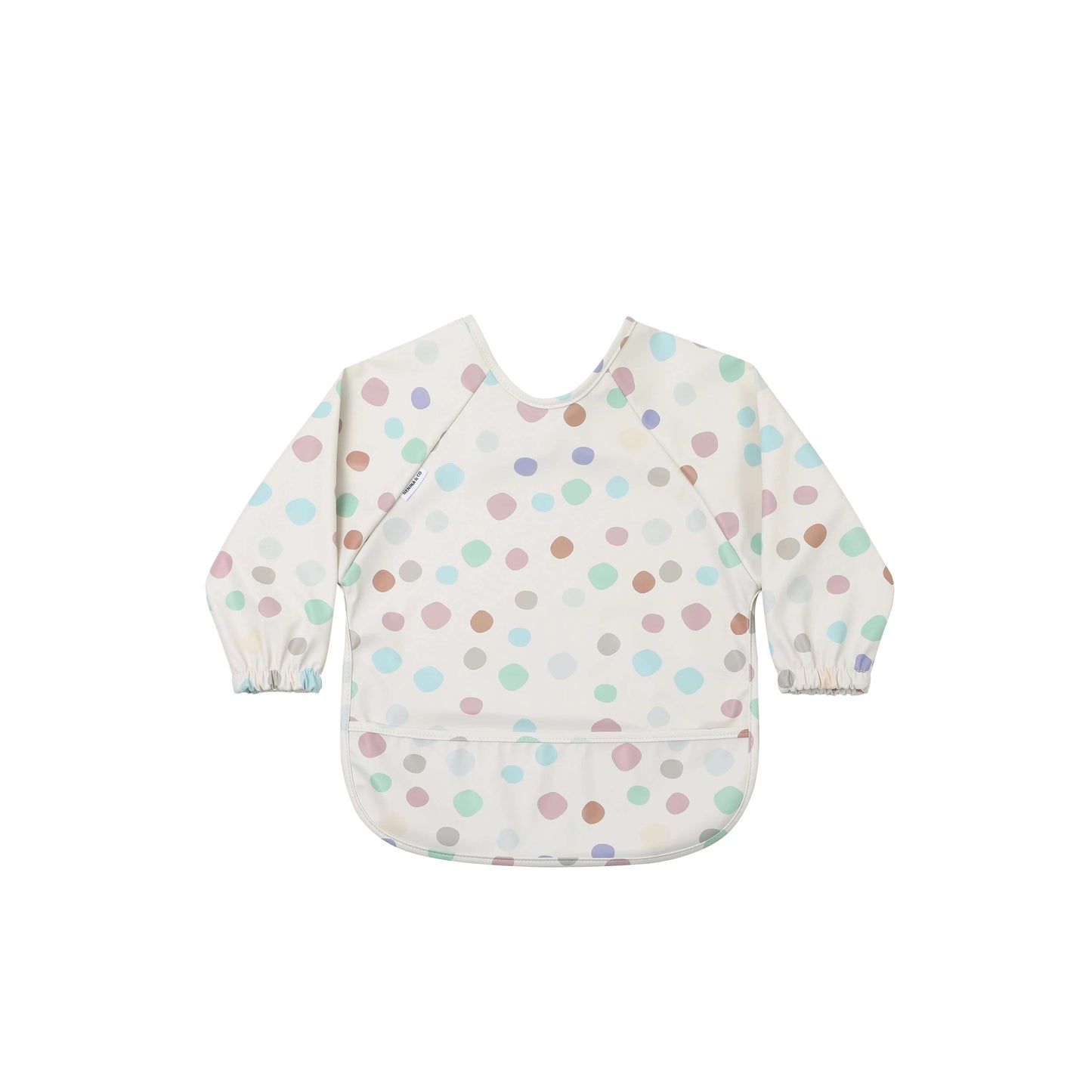 Babero con manga impermeable  Funny Polka Dots Nenina & Co