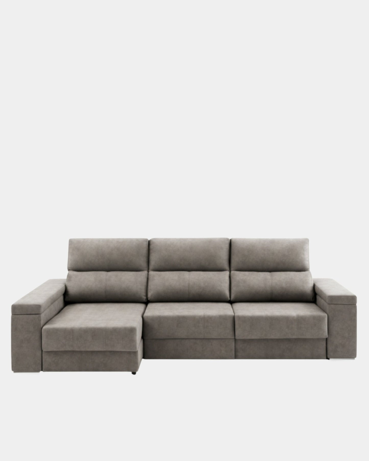 Sofá Chaiselongue Amare Salvador gris