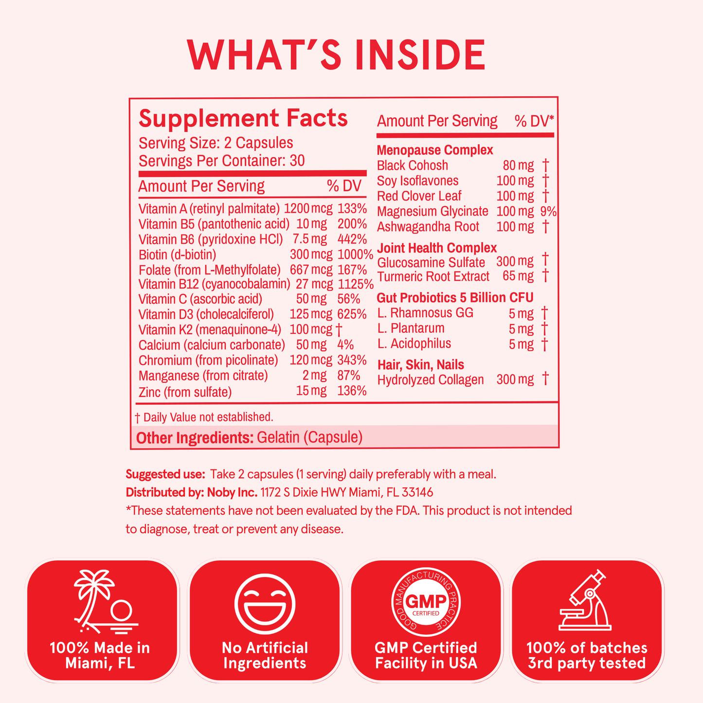 Menopause Multivitamin V3