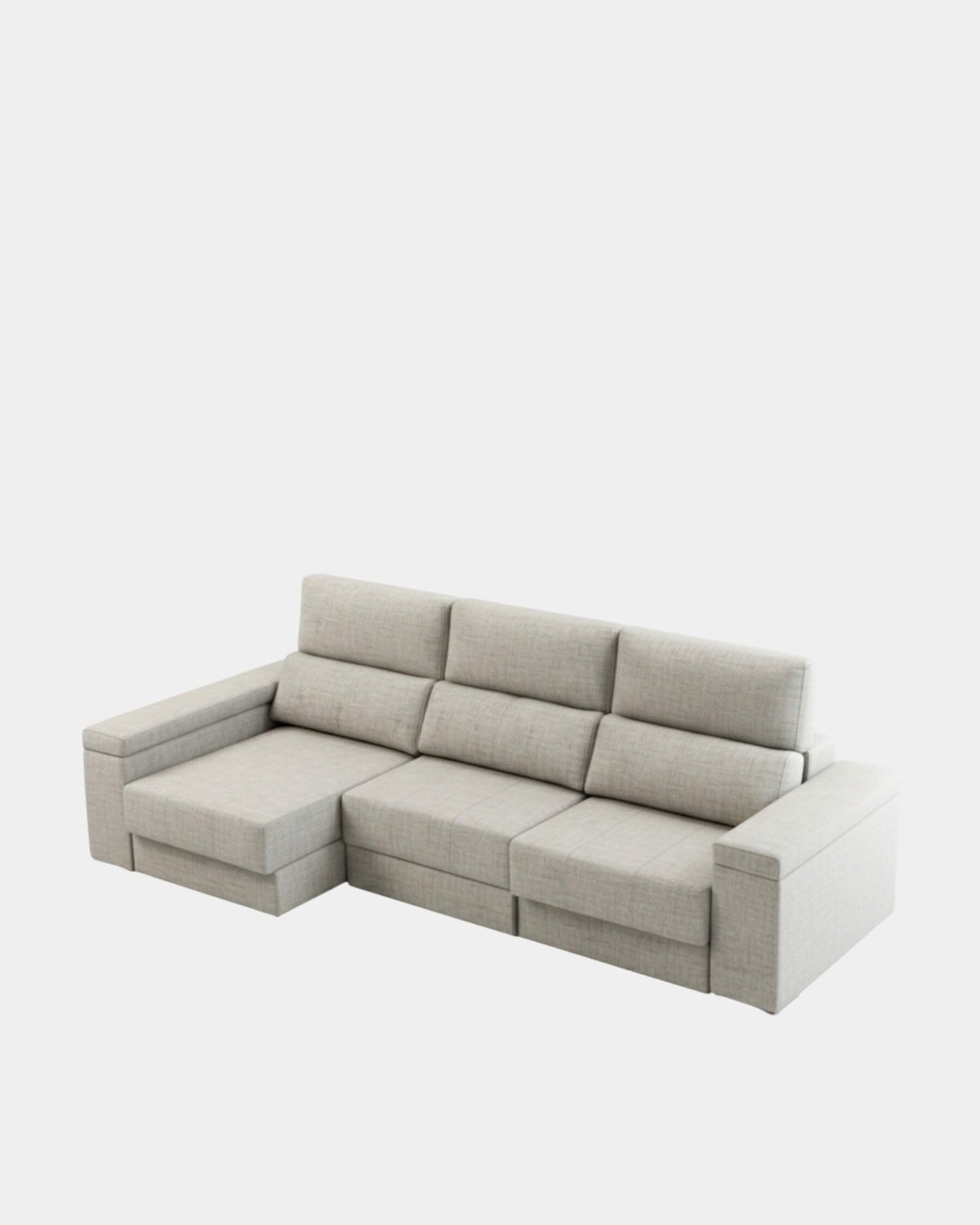 Sofá Chaiselongue Amare Plata