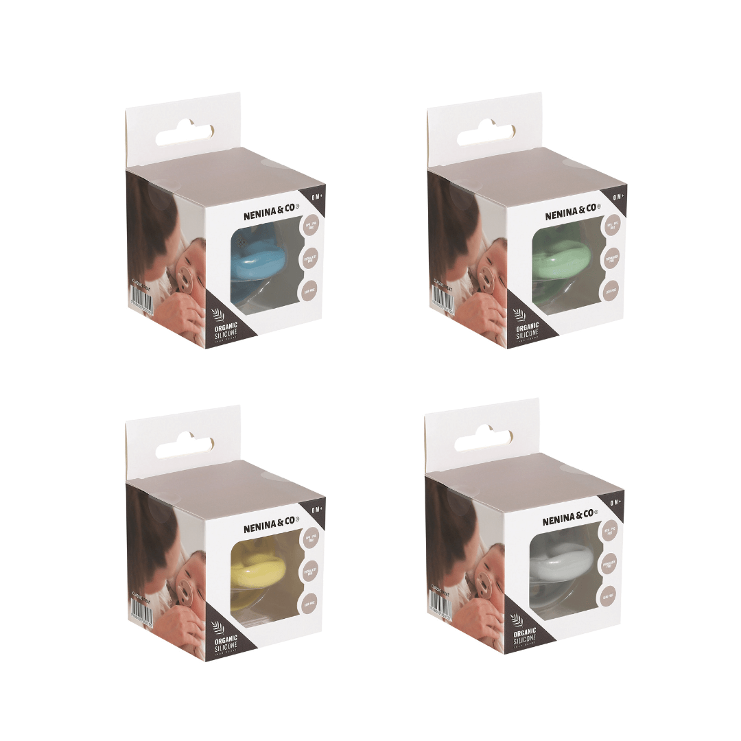 Kit 4 Chupetes CLÁSICOS Nenina & Co