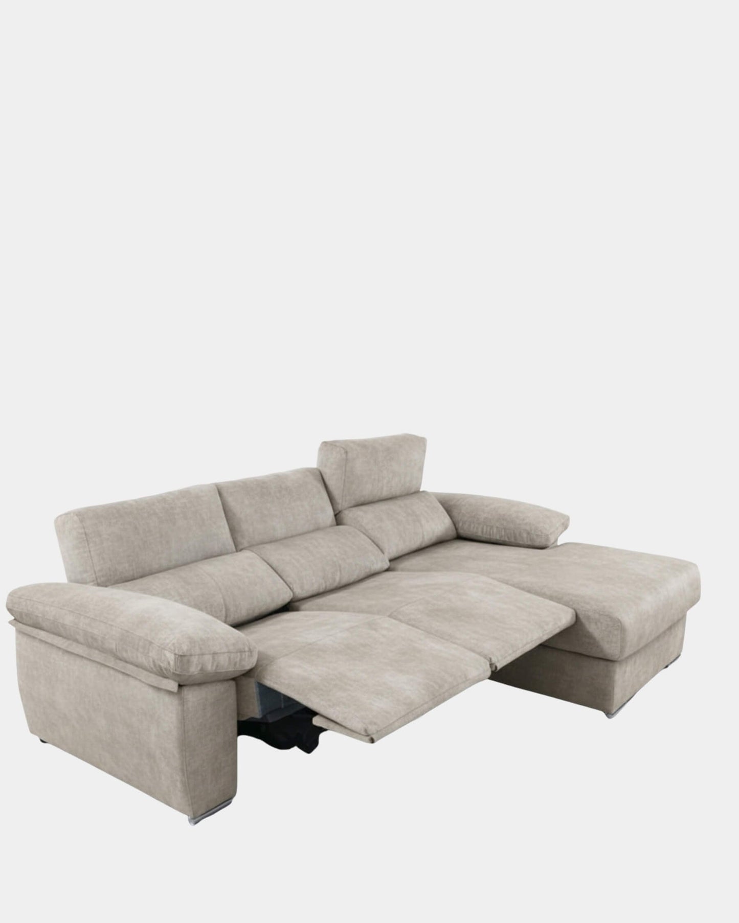 Sofá Chaiselongue Letti Plata