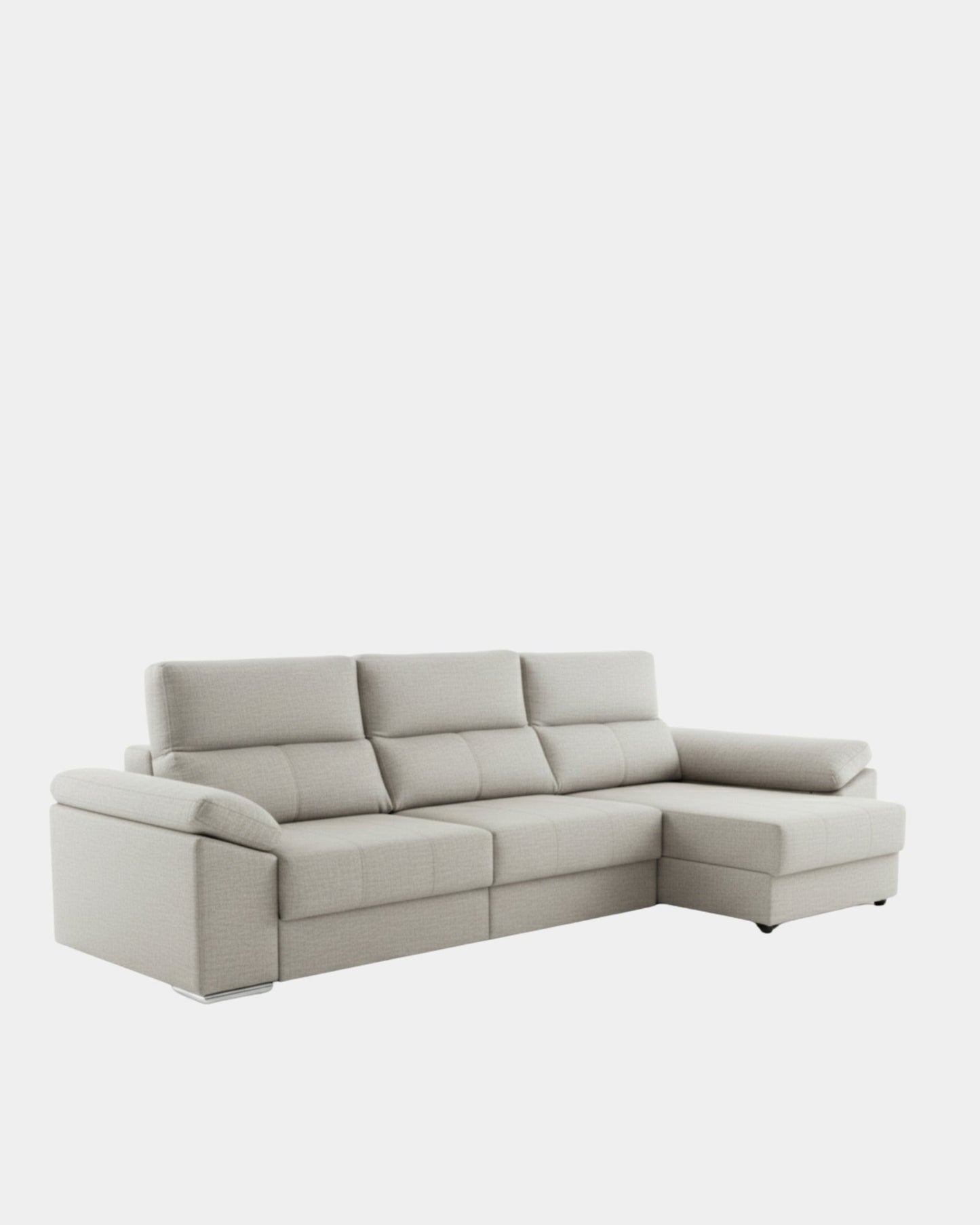 Sofá Chaiselongue Sove Plata