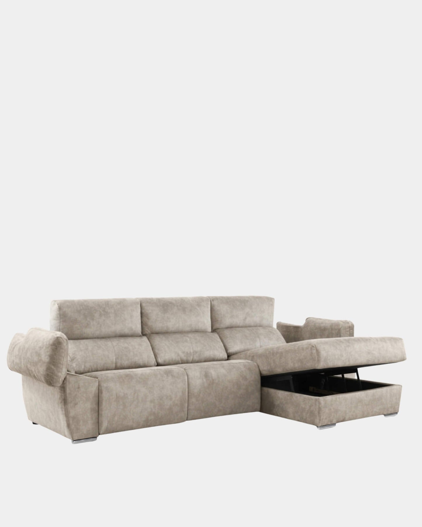 Sofá Chaiselongue Letti Plata