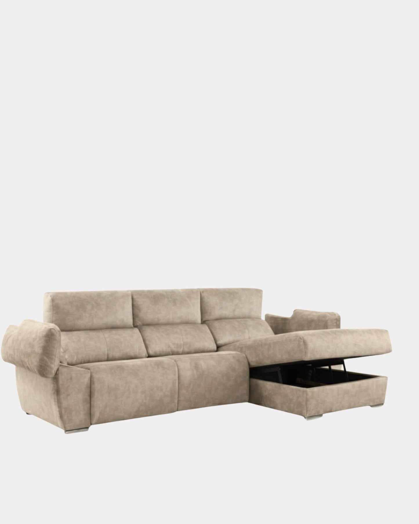 Sofá Chaiselongue Letti crudo