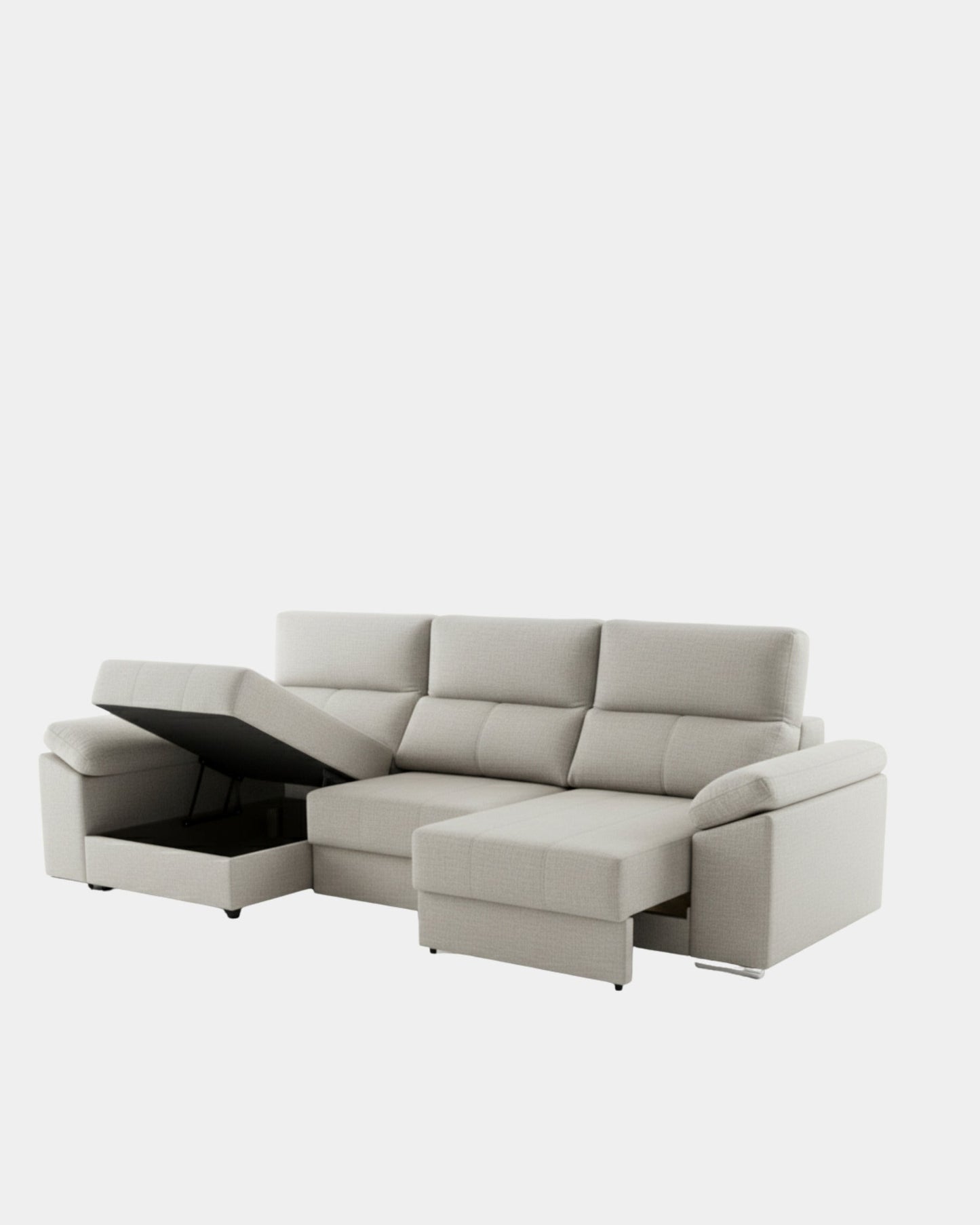 Sofá Chaiselongue Sove Plata